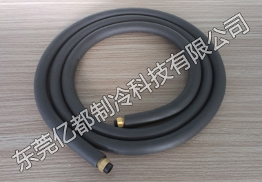 410铝管黑色橡塑保温棉单管